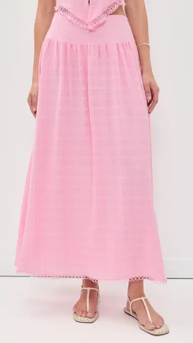 Peixoto Camila Maxi Skirt Thatch Pink | Thumbnail 2 Peixoto Camila Maxi Skirt Thatch Pink | Thumbnail 2