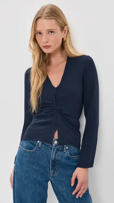 MM6 MAISON MARGIELA Long-sleeved Top Blue Navy 42 | Thumbnail 2 MM6 MAISON MARGIELA Long-sleeved Top Blue Navy 42 | Thumbnail 2