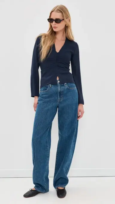 MM6 MAISON MARGIELA Long-sleeved Top Blue Navy 42 | Thumbnail 5 MM6 MAISON MARGIELA Long-sleeved Top Blue Navy 42 | Thumbnail 5