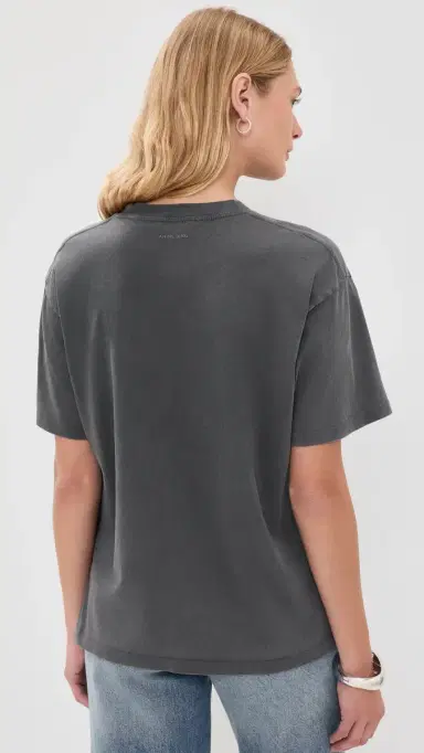 Anine Bing Cade Surfer Tee Washed Black | Thumbnail 3