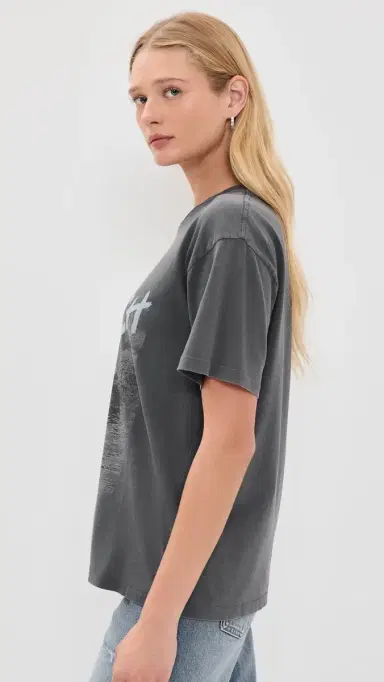 Anine Bing Cade Surfer Tee Washed Black | Thumbnail 4
