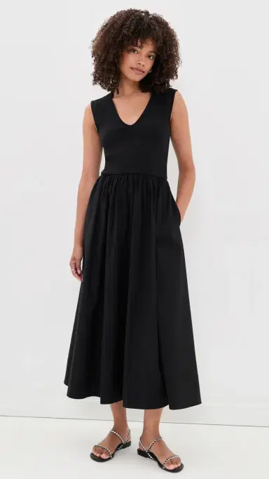 Sold Out NYC The V Neck RSVP Dress Black XS | Thumbnail 2 Sold Out NYC The V Neck RSVP Dress Black XS | Thumbnail 2