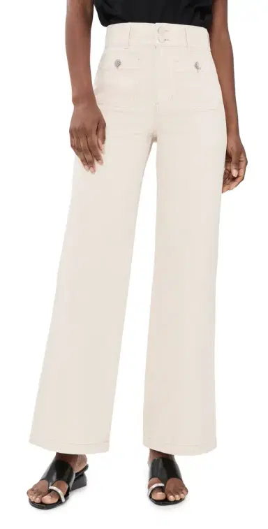 Veronica Beard Jean Taylor Jeans Ecru | Thumbnail 1 Veronica Beard Jean Taylor Jeans Ecru | Thumbnail 1