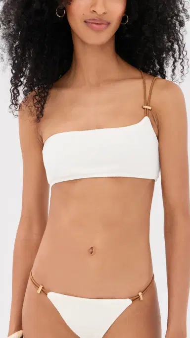 ViX Paula Hermanny Pixie Bikini Top White L | Thumbnail 2 ViX Paula Hermanny Pixie Bikini Top White L | Thumbnail 2