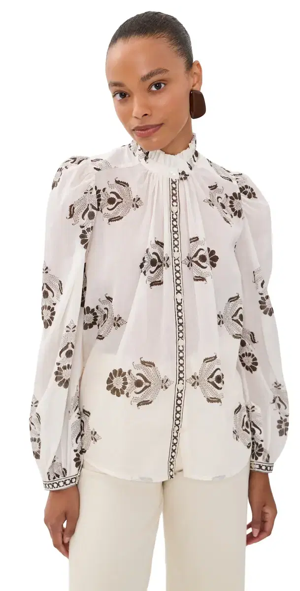 Alix of Bohemia Annabel Java Cactus hirt Off-White