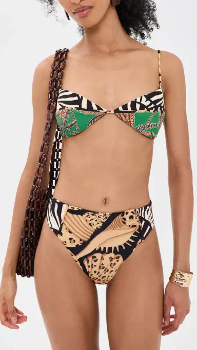 FARM Rio Underwire Bikini Top Animal | Thumbnail 5