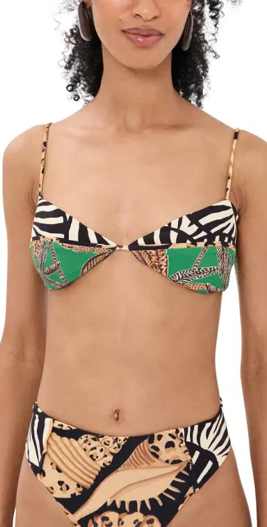 FARM Rio Underwire Bikini Top Animal | Thumbnail 1