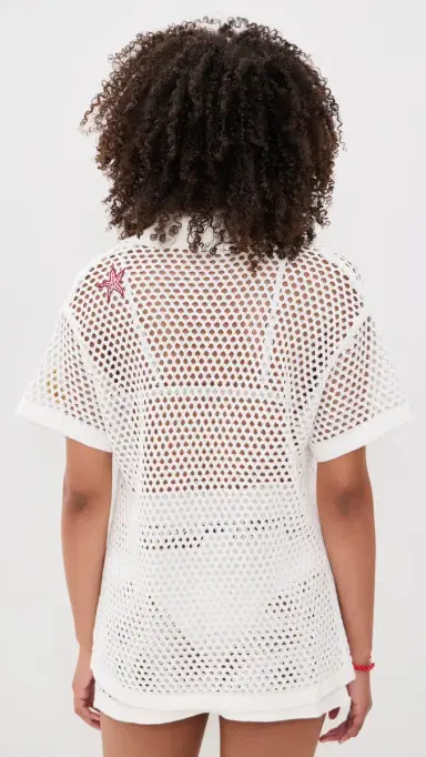 MINKPINK Soleia Crochet Top White/Multi M | Thumbnail 3 MINKPINK Soleia Crochet Top White/Multi M | Thumbnail 3
