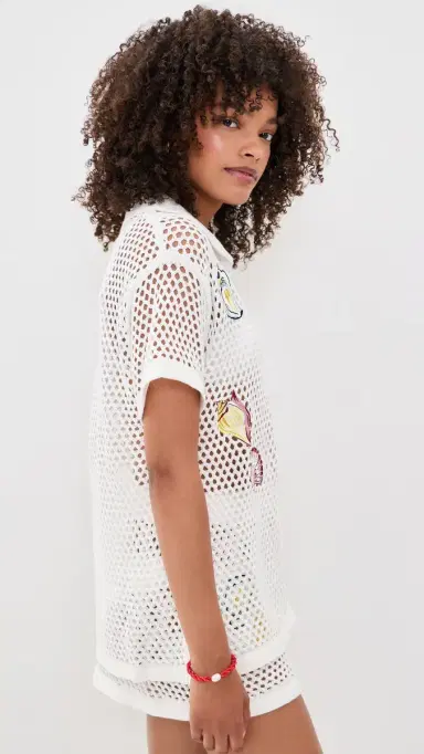 MINKPINK Soleia Crochet Top White/Multi M | Thumbnail 4 MINKPINK Soleia Crochet Top White/Multi M | Thumbnail 4