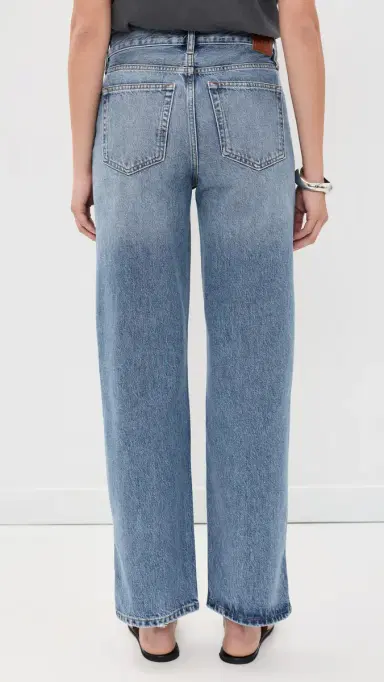 Anine Bing Roy Jeans Pacific Blue | Thumbnail 3 Anine Bing Roy Jeans Pacific Blue | Thumbnail 3