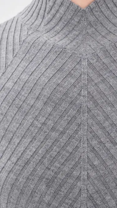 Victoria Beckham Georgia Jumper Grey Marl | Thumbnail 6 Victoria Beckham Georgia Jumper Grey Marl | Thumbnail 6