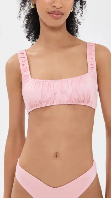 Montce ilkie Zoe Bikini Top Pale Blush ilkie | Thumbnail 2