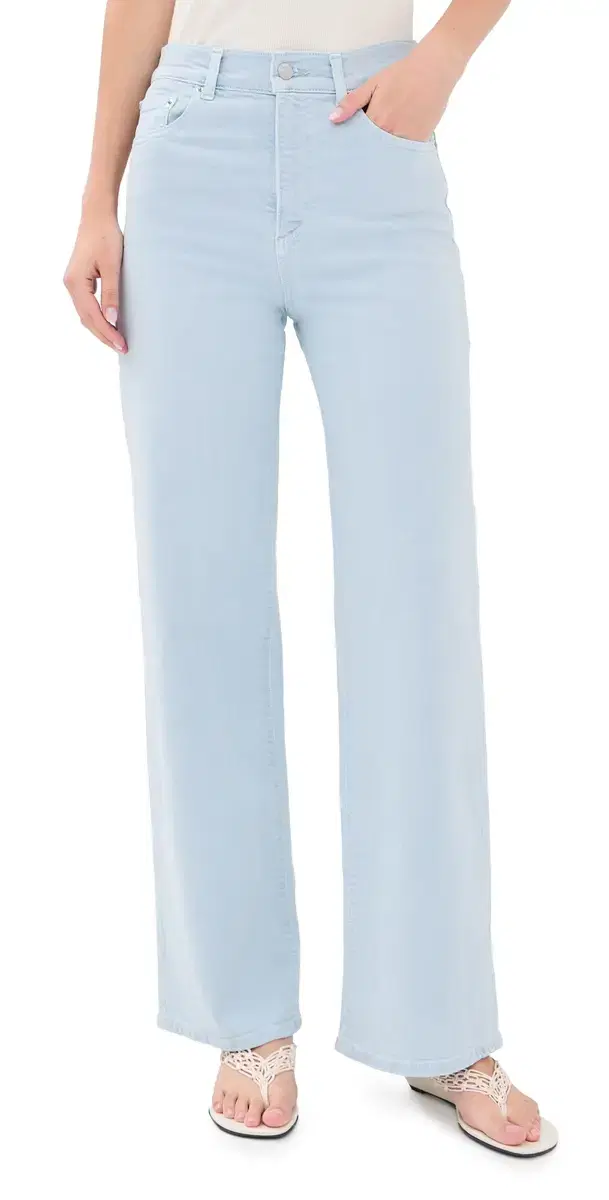 LE JEAN Column Jeans Powder Blue