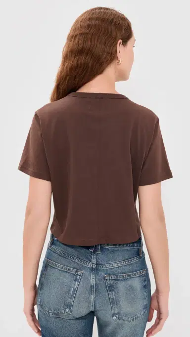 Sold Out NYC The Cropped Perfect Tee Chocolate M | Thumbnail 3 Sold Out NYC The Cropped Perfect Tee Chocolate M | Thumbnail 3