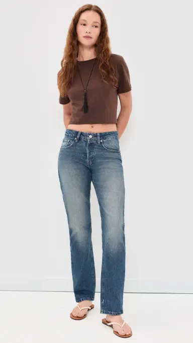 Sold Out NYC The Cropped Perfect Tee Chocolate M | Thumbnail 5 Sold Out NYC The Cropped Perfect Tee Chocolate M | Thumbnail 5