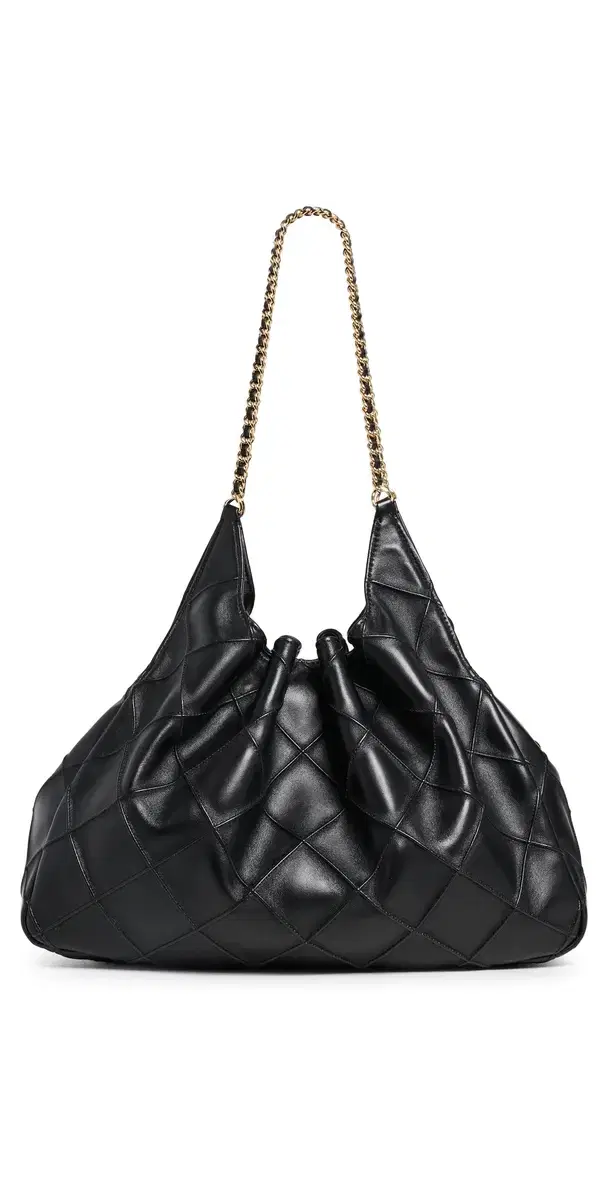 Tory Burch Fleming Large Tote Black One Size