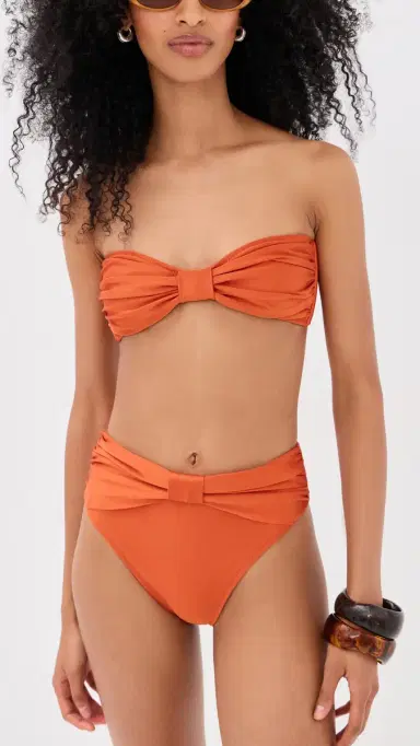 Shani Shemer Brooklyn Bikini Bottoms Jaffa Orange | Thumbnail 4