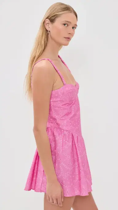 Peixoto Flynn Mini Dress Rodeo Rose L | Thumbnail 4