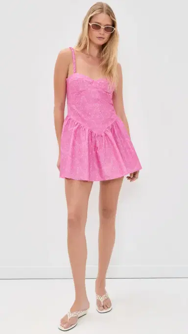 Peixoto Flynn Mini Dress Rodeo Rose L | Thumbnail 5