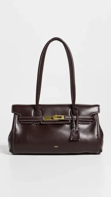 JW PEI Yara Shoulder Bag Dark Brown One Size | Thumbnail 2 JW PEI Yara Shoulder Bag Dark Brown One Size | Thumbnail 2