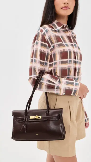 JW PEI Yara Shoulder Bag Dark Brown One Size | Thumbnail 3 JW PEI Yara Shoulder Bag Dark Brown One Size | Thumbnail 3