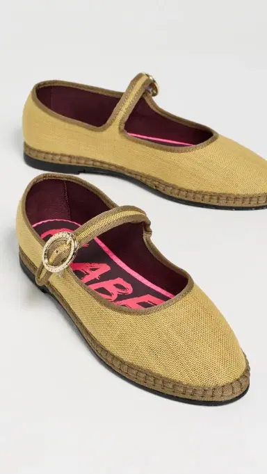Flabelus Alessia Mary Jane Flats Yellow 39 | Thumbnail 5 Flabelus Alessia Mary Jane Flats Yellow 39 | Thumbnail 5