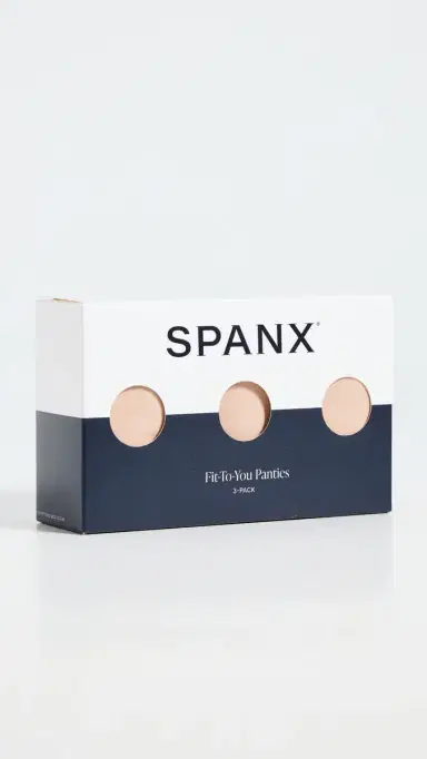 SPANX Fit-To-You Briefs 3 Pack Naked 2.0 One Size | Thumbnail 6