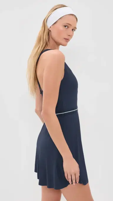 Rhone Lightspeed Court Dress Navy Blue | Thumbnail 4