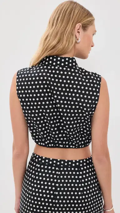 Frame The Polka Dot Top | Thumbnail 3