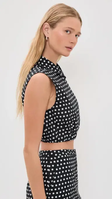 Frame The Polka Dot Top | Thumbnail 4