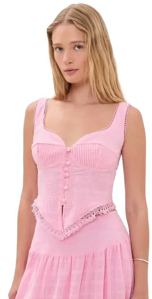 Peixoto ucia Blouse Thatch Pink