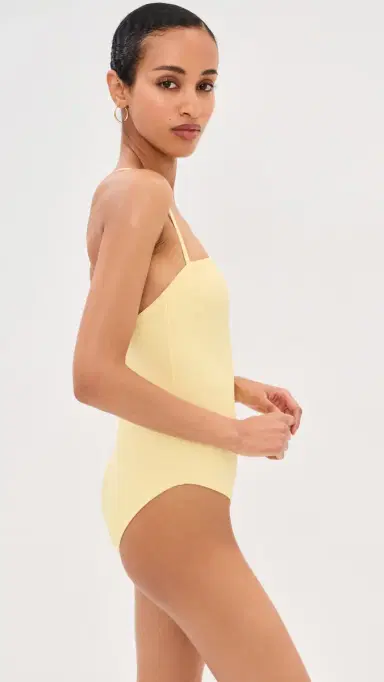 LE BOP Square Neck One Piece Mellow Yellow L | Thumbnail 4
