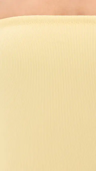 LE BOP Square Neck One Piece Mellow Yellow L | Thumbnail 6