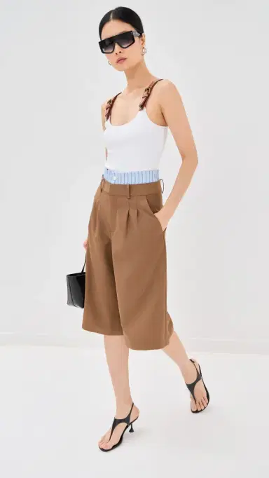 Monse Leather Strap Tank Top | Thumbnail 5