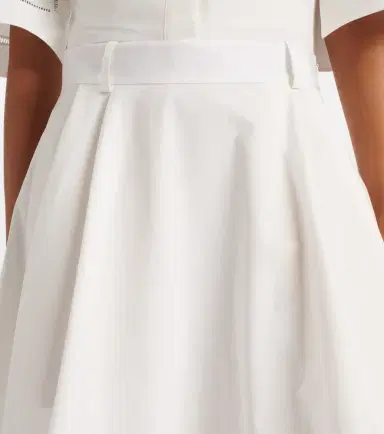 RÓHE Róhe Embroidered cotton poplin maxi skirt | Thumbnail 5