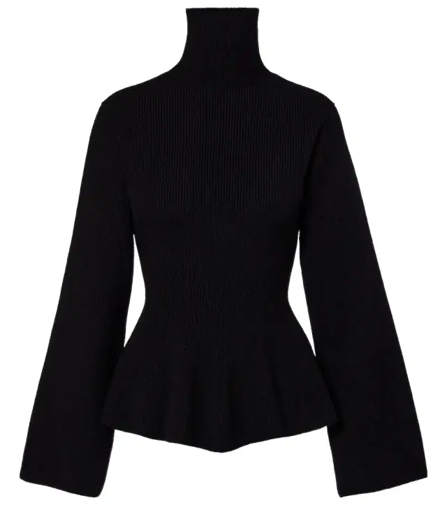 Róhe Turtleneck wool and cashmere top