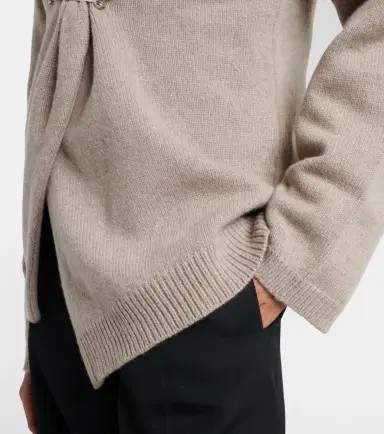 RÓHE Róhe Wool and cashmere wrap cardigan | Thumbnail 6