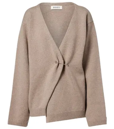 RÓHE Róhe Wool and cashmere wrap cardigan | Thumbnail 1