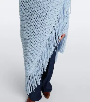 Gabriela Hearst Lauren fringed cashmere shawl | Thumbnail 3