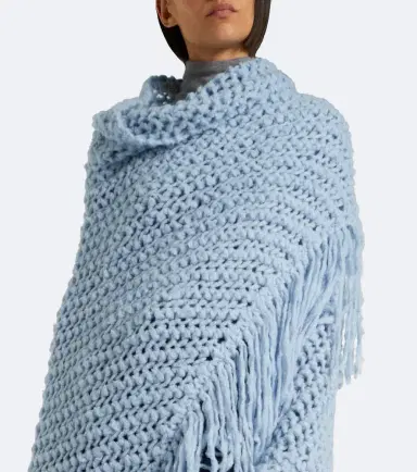 Gabriela Hearst Lauren fringed cashmere shawl | Thumbnail 4