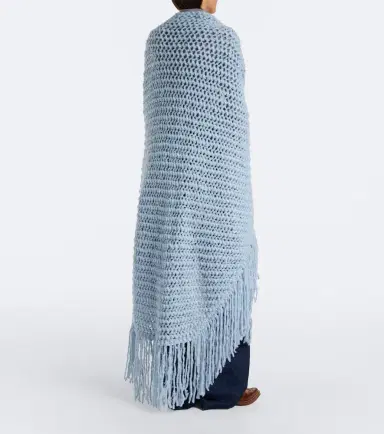 Gabriela Hearst Lauren fringed cashmere shawl | Thumbnail 5