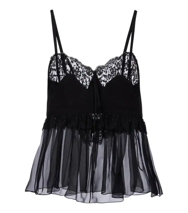 Chloe Chloé Ruffled silk crêpe de chine top