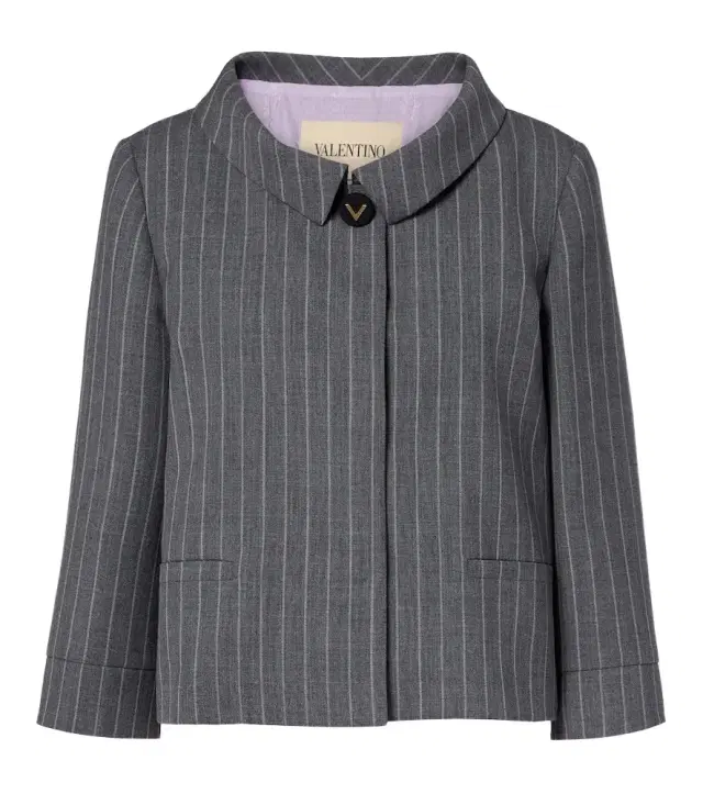 Valentino Pinstripe virgin wool jacket
