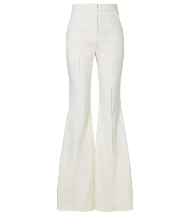 Costarellos Daline wool-blend flared pants