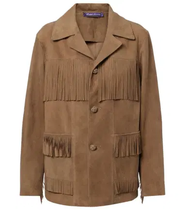 Ralph Lauren Collection Perce fringed suede jacket | Thumbnail 1 Ralph Lauren Collection Perce fringed suede jacket | Thumbnail 1