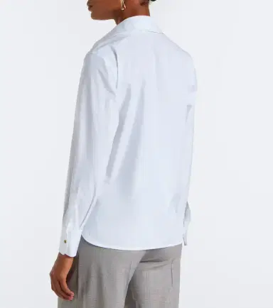 Max Mara Cotton-blend poplin shirt | Thumbnail 6 Max Mara Cotton-blend poplin shirt | Thumbnail 6