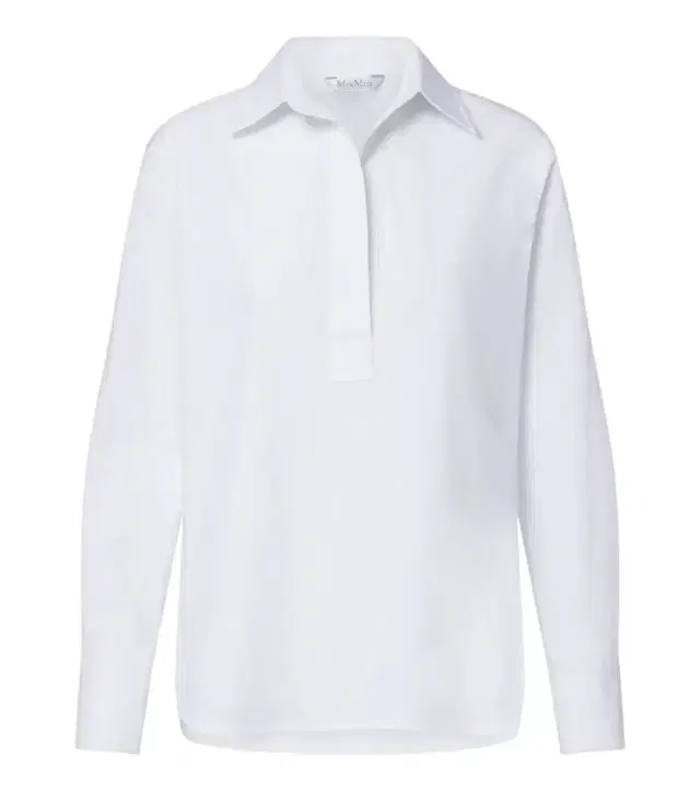 Max Mara Cotton-blend poplin shirt