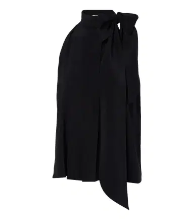 Max Mara Pleated tie-neck silk crêpe de chine top | Thumbnail 1 Max Mara Pleated tie-neck silk crêpe de chine top | Thumbnail 1