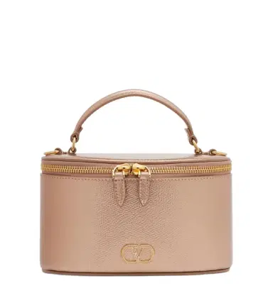 Valentino Garavani Vlogo Small leather top handle bag | Thumbnail 1 Valentino Garavani Vlogo Small leather top handle bag | Thumbnail 1