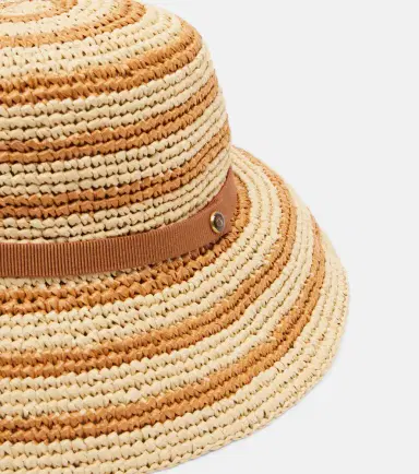 Valentino VLogo raffia bucket hat | Thumbnail 2